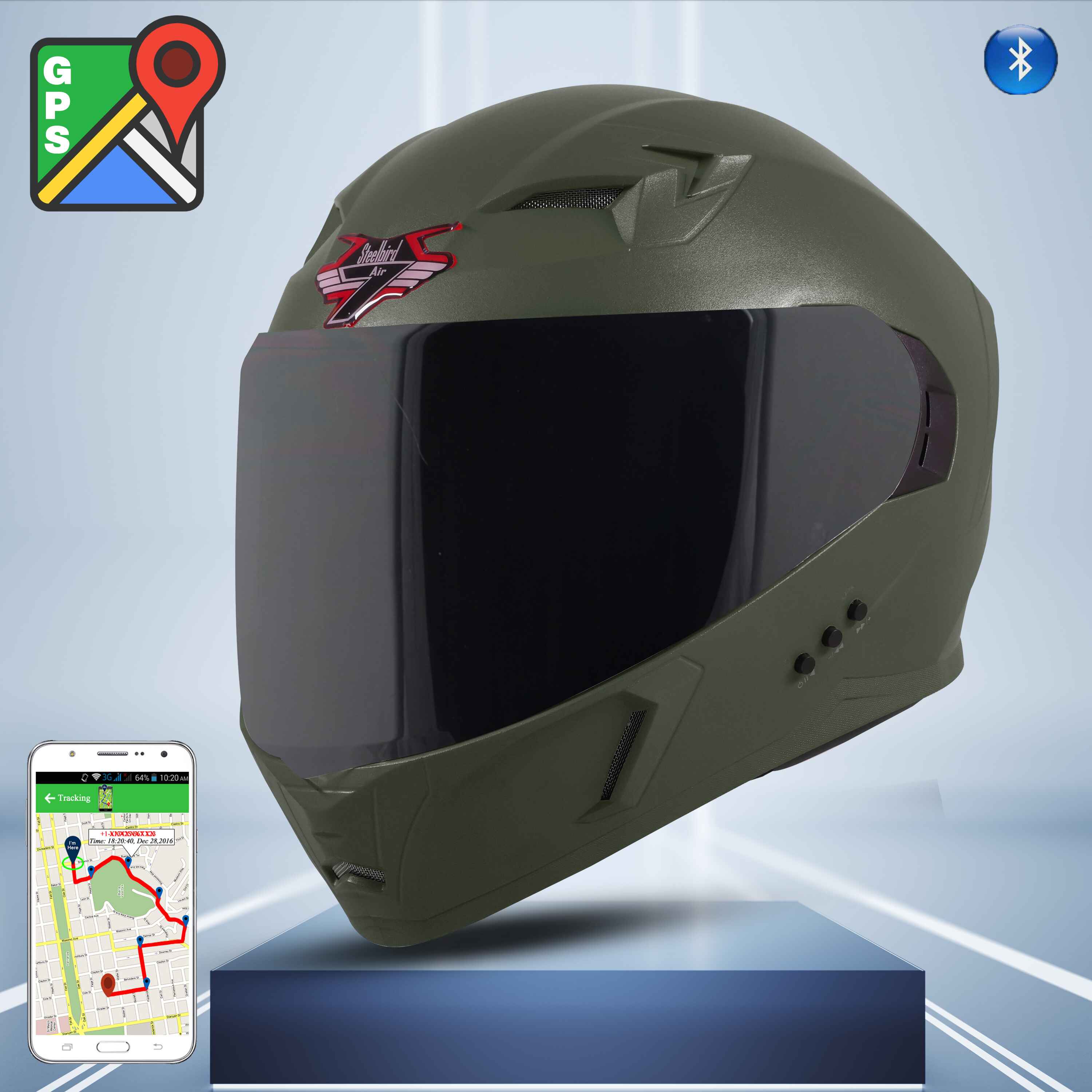 SBA-21 ISS BT RAPTOR DASHING BETTLE GREEN